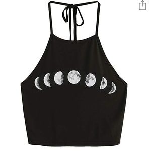 NEW Phases of the Moon Crop Top